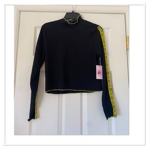 Women’s Juicy Couture Crop Long Sleeve Top